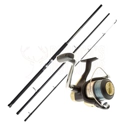 Shimano Vortex Surf Rod 13'6" 8-15kg 3 Piece + Shimano Hyperloop 6000FB Spinning Reel