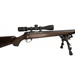 Tikka T1x Hunter .17 HMR 20" + Burris Droptine Rimfire 3-9x40mm Ballistic Plex Scope + Suppressor 1/2-20 Thread