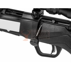 Savage B17 Blued Left Hand .17 HMR + 3-9x40 Scope + Suppressor