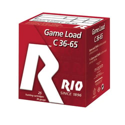 Rio Game Load C 36-76 .410 Bore 11gm Shot #4 25 Rounds