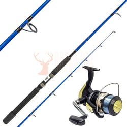 Shimano Kidstix Fishing Rod 6' 8-12kg + Shimano Hyperloop 6000FB Fishing Reel