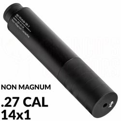 DPT MK2 Over Barrel Suppressor 14x1 .27 Cal