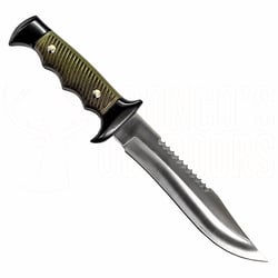 Muela Alce 5161 Fixed Blade Knife Green Handle