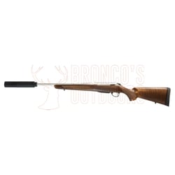 Tikka T3x Hunter Stainless Fluted .223 1-8" Twist Threaded + DPT Suppressor