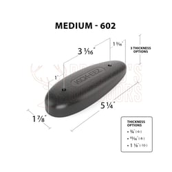 Kick-Eez TSK Rocker Recoil Pad Grind to Fit