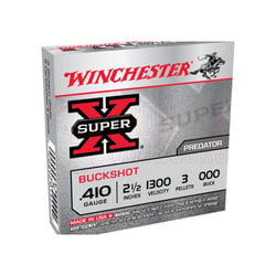 Winchester Super-X .410 Bore 000 Buckshot 3 Pellets