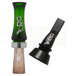 Buck Gardner Mallard Magic Poly Clear Duck Call + Buck Gardner Mallard Magic 6-in-1 Whistle