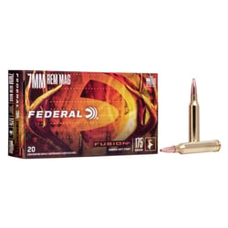 Federal Fusion 7mm Rem Mag 175gr JSP 20 Rounds