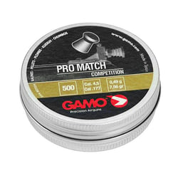 Gamo Pro Match .177 7.5gr Wadcutter 500 Rounds