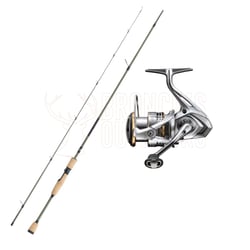 Shimano Stream Flight Rod 7'0" 2-5kg + Shimano Sedona 2500FJ Spinning Reel