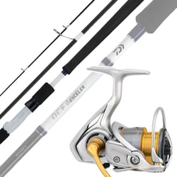 Daiwa Exceler Oceano 762MHFS 7'6" 5-9kg + Daiwa Freams LT 4000 + PE 1.5 Braid