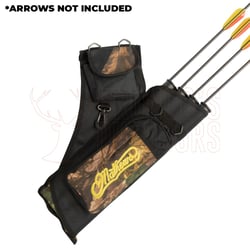 Mathews Archery Quiver with Shoulder Strap and Storage Pocket