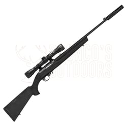 Ruger 10/22 Hogue Blued .22 LR + 4x40mm Scope + Suppressor