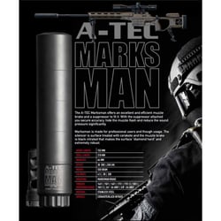 A-TEC Marksman Suppressor .308 + Muzzle Brake