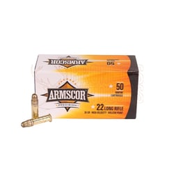 ARMSCOR High Velocity .22 LR 40gr HP 500 Rounds