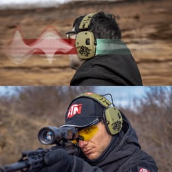 ATN X-Sound Electronic Earmuffs with Bluetooth