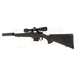 Howa Mini Action Blued Black Stock .223 Rem 18" + Nikko Stirling Game Pro Riflescope 3-9x40 + Ghost Modular Suppressor