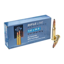 PPU Rifle Line 7.62x54R 180gr SP BT 20 Rounds