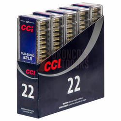 CCI Subsonic .22 LR 40gr HP 500 Rounds