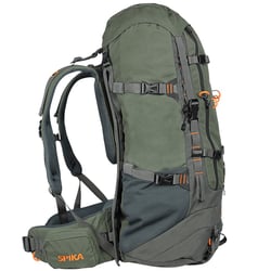 Spika Drover II 80L Pack + Hauler Frame - Green