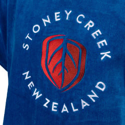 Stoney Creek Towel Hoodie Strong Blue