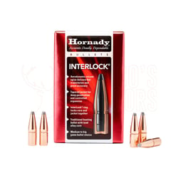 Hornady InterLock Projectiles .338 Cal .338" 250gr 100 Count