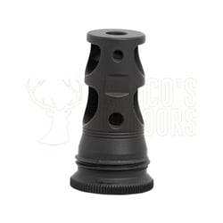 Oceania Defence Ratchet Lock 2 Port Muzzle Brake 5.56mm 1/2x20