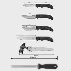 Stealth 6pc Hunters Knife Set