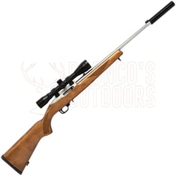 Ruger 10/22 Sporter Stainless .22 LR + 4x32 Scope + Suppressor