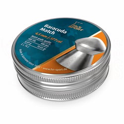 H&N Sport Baracuda Match .177 10.65gr Pellets 400 Rounds