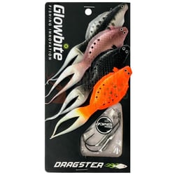 Glowbite Dragster Lures Mixed 4 Pack Baby Flounder 120mm 5gm