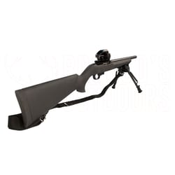 Ruger 10/22 Hogue SR-X .22 LR Rifle + Paracord Sling + Bipod + Red Dot Sight