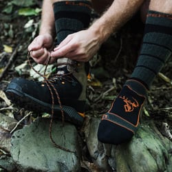 Hunters Element Apex Socks Forest Green