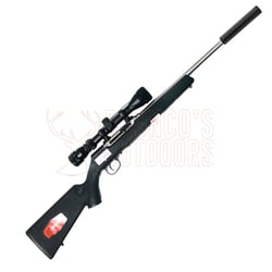 Savage A22 Stainless .22 LR 16" + 3-9x40 + Suppressor