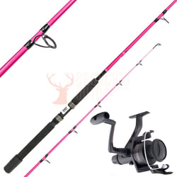 Shimano Kidstix Rod 5'5" 4-8kg Pink + Shimano IX4000R Reel