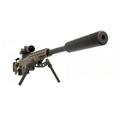 Victrix Corvo V Medium Flat Brown .50 BMG 27" + Oceania Defense 50 BMG Inconel Suppressor
