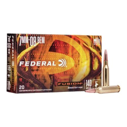 Federal Fusion 7mm-08 140gr SP