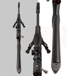 Tikka T1x MTR .22 LR 16" + Burris Droptine Rimfire 3-9x40 Ballistic Plex + 1/2-20 Suppressor + Hy-Skor 6-9" Swivel Bipod
