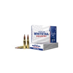 Nosler Whitetail Country .308 Win 165gr Solid Base SP 20 Rounds