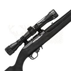 Ruger 10/22 Hogue Blued .22 LR + 4x40mm Scope + Suppressor