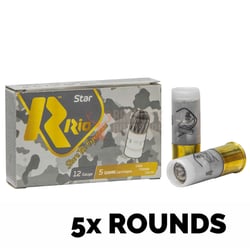 Rio Royal Star 12ga 2 3/4" 32gr Rifled Slug 5 Rounds