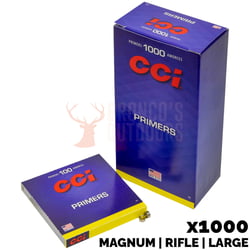 CCI Large Magnum Rifle Primers 1000 Count
