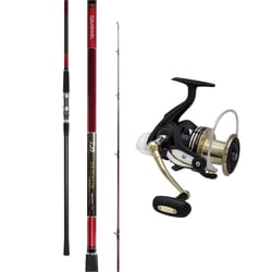 Daiwa Sensor Wave Surf Rod 8-15kg 14' 3pc + Daiwa Windcast 6000 Spin Reel