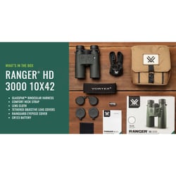 Vortex Ranger HD 3000 Laser Rangefinder Binocular 10x42