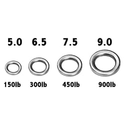 Owner Solid Ring Heavy-Duty Stainless Steel Connectors