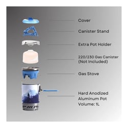 FireMaple Polaris X5 1L Cooking System