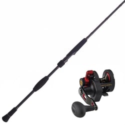 Penn Fathom 10XNLD Lever Drag Reel + Penn Battalion II Slow Pitch Overhead Rod 6'8" PE:3