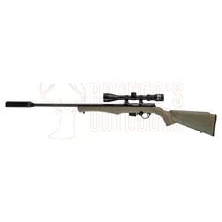 Rossi 8122M Green .22 Mag + Nikko Stirling Mountmaster 3-9x40 + Nielsen Sonic Suppressor