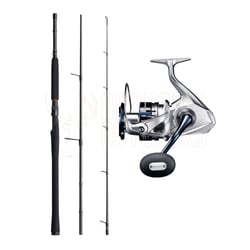 Shimano Backbone 8'3" PE: 3-5 2-Piece + Shimano Saragosa SW 8000HG