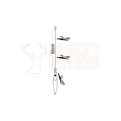 Hayabusa Jigging Sabiki Flasher & Sabiki Rig 80gm